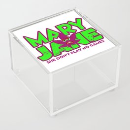 Wacky Leafs - Mary Jane Design Acrylic Box