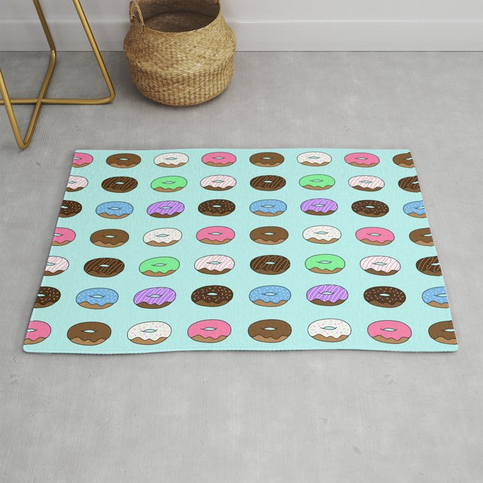 Donut Pattern Rug