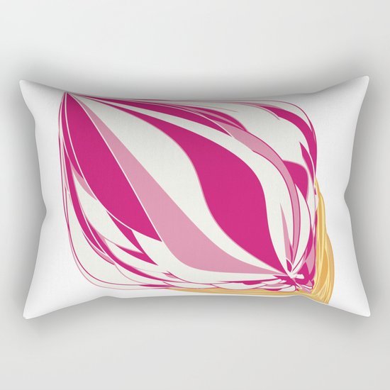 Strawberry Icecream Rectangular Pillow