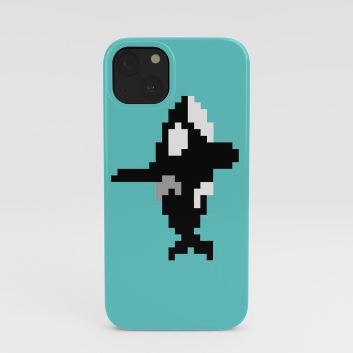 8-bit Orca iPhone Case