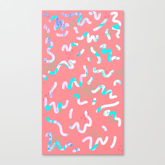 Squiggle 2 Canvas Print