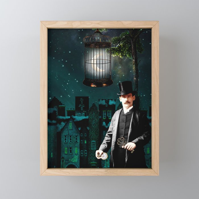 The jailer Framed Mini Art Print