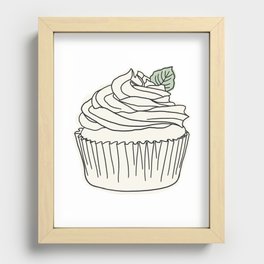 Bake Shop Cupcake Recessed Framed Print
