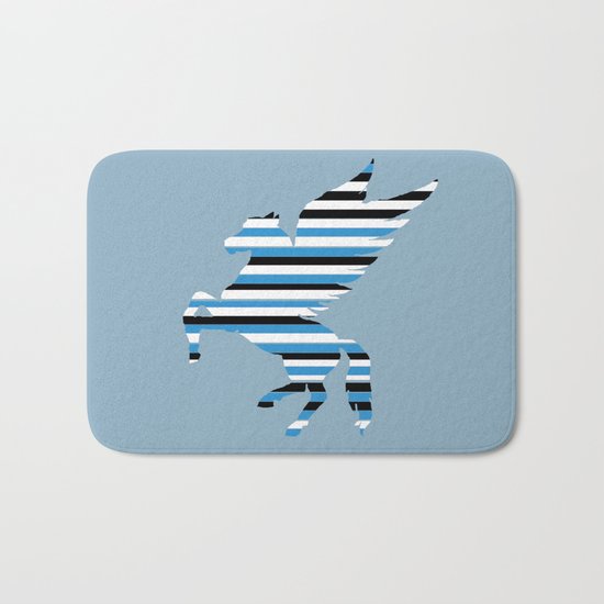 Pegasus Stripes 2 Bath Mat