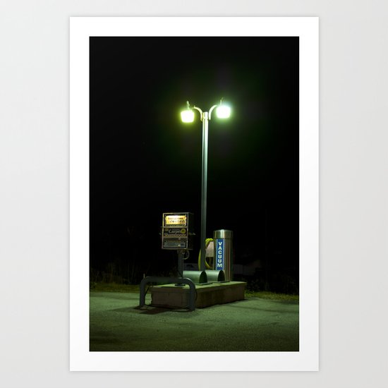 Car Wash Vacuum, Shrewsbury, WV Art Print