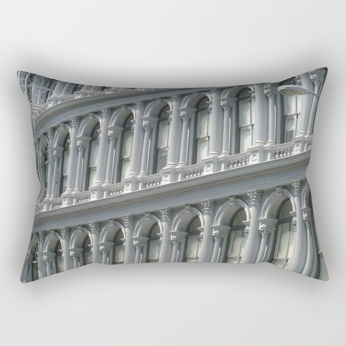 SoHo Arches - New York City Rectangular Pillow