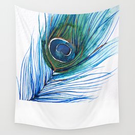 Peacock Feather Wall Tapestry