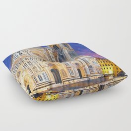 Florence Cathedral Floor Pillow