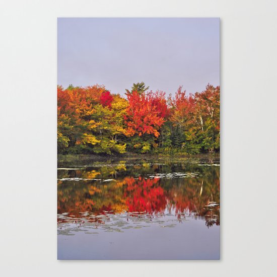 Autumn Portrait Canvas Print