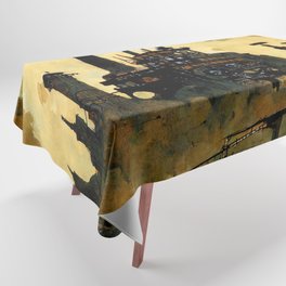 A world enveloped in pollution Tablecloth