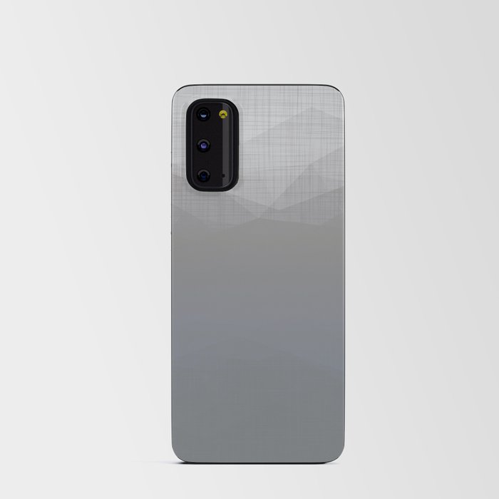 Soft Gray Morning Scenery Android Card Case