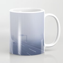 A road in the morning mist Coffee Mug