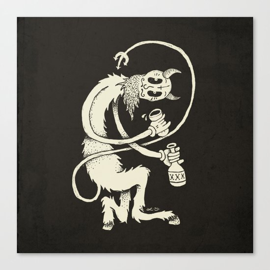 The Devil Canvas Print