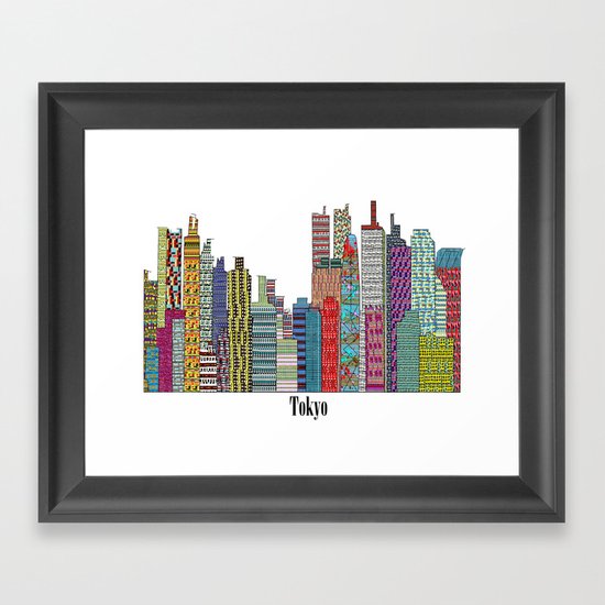 Tokyo Framed Art Print