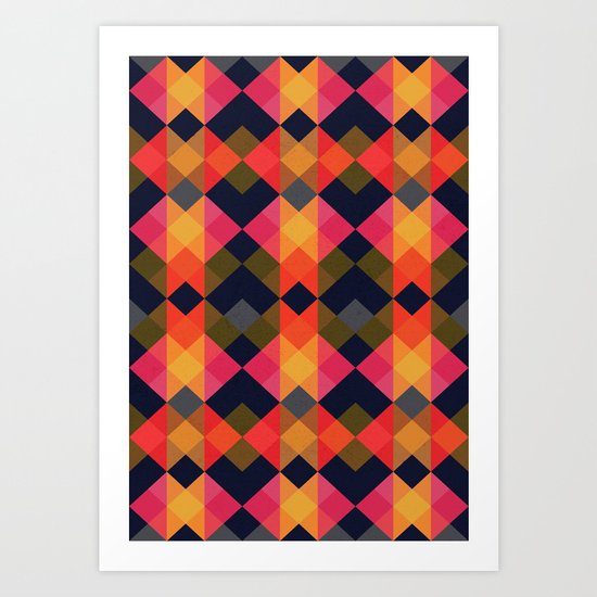 Patagonia, Sunset Art Print