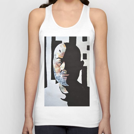 overthinking Unisex Tank Top