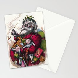 Victorian Santa Claus - Thomas Nast Stationery Card