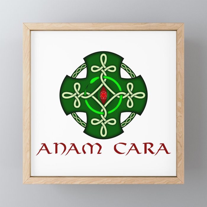 Anam Cara Mandala Framed Mini Art Print