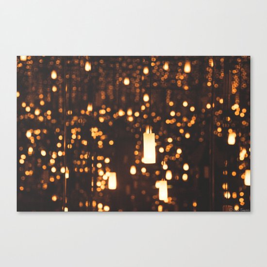 By Candlelight Canvas Print