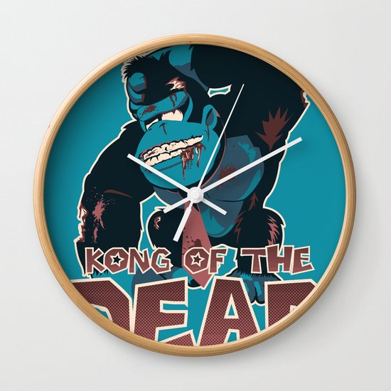 Kong of the Dead Wall Clock