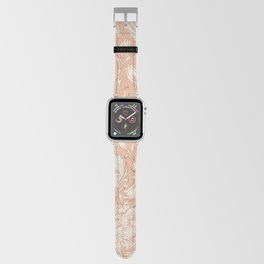 William Morris Wild Tulip Peach Apricot 1884 Apple Watch Band