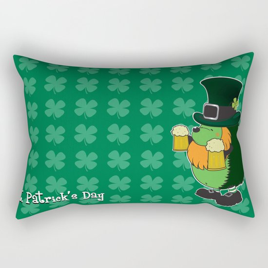 Patrick The Hedgehog Rectangular Pillow