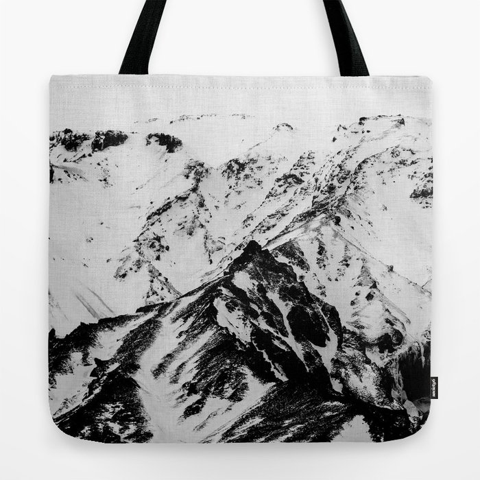 Minimalist Mountains Tote Bag