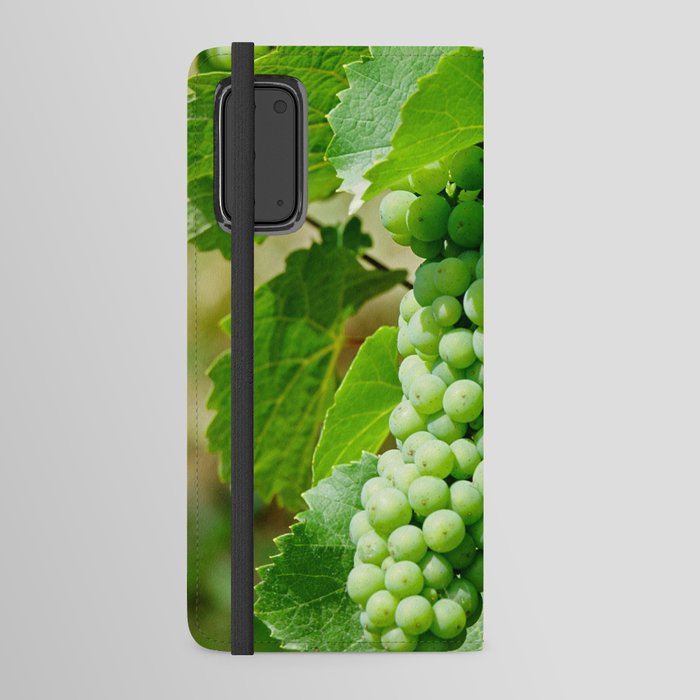 Riesling grapes in Alsace, France Android Wallet Case