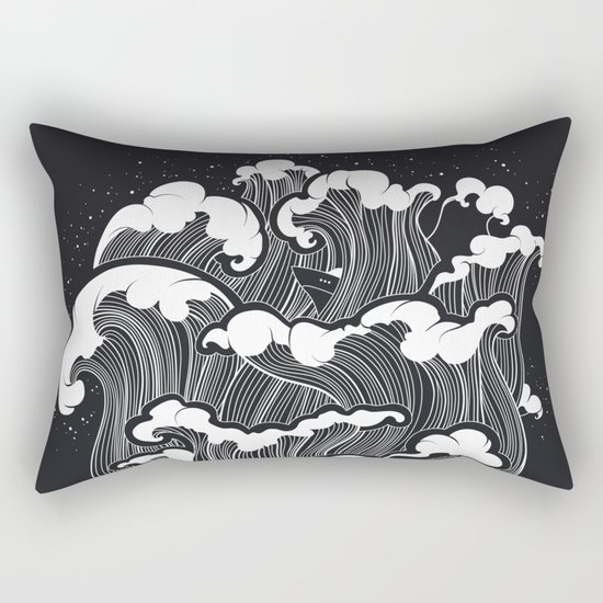 Storming Mind Rectangular Pillow