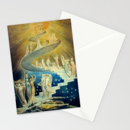 "Jacob's Dream" by William Blake (1805) Stationery Card