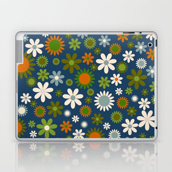 Bright Floral 8  Laptop & iPad Skin