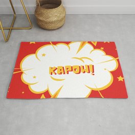 Kapow! Comics Hero Artwork Rug