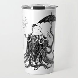 Young Master Lovecraft Finds A Friend Travel Mug