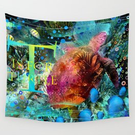 T is fo Turte Wall Tapestry