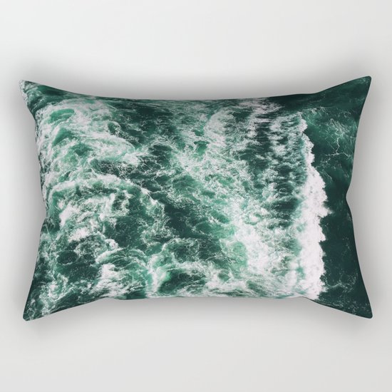 ocean waves Rectangular Pillow