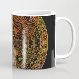 Mayan Calendar Rainbow Sorbet Coffee Mug