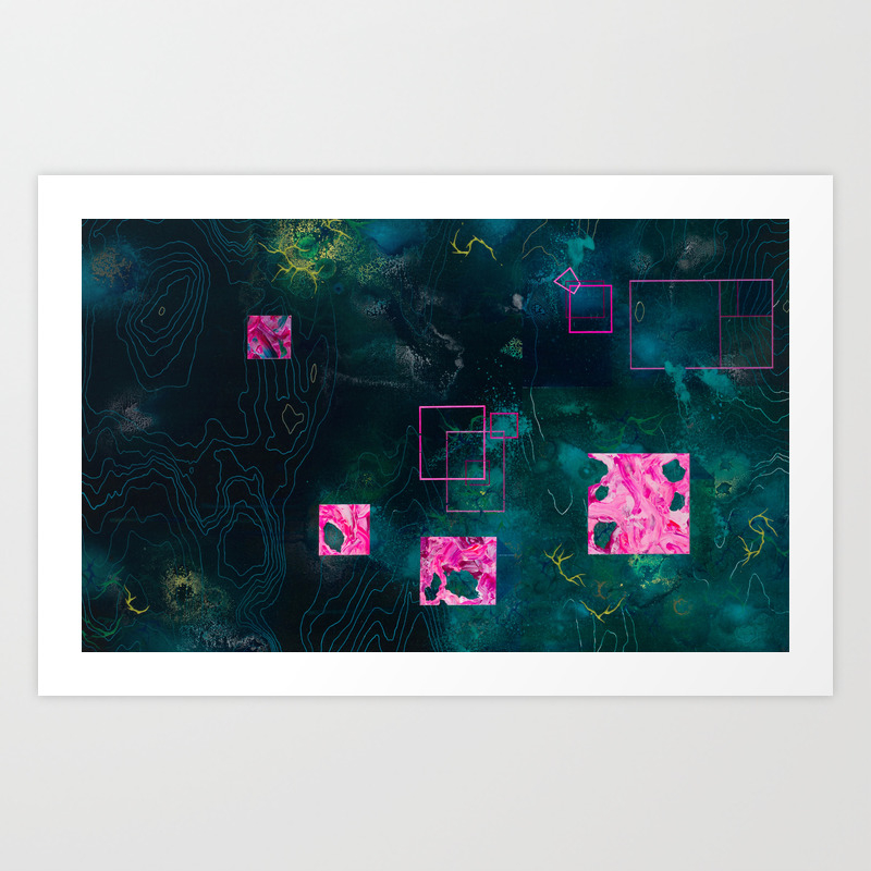 Journey Of The Rebel The Outcast And The Ubermensch Art Print By Acrylicalchemy Society6