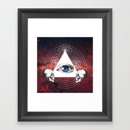 The All-Seeing Eye Framed Art Print