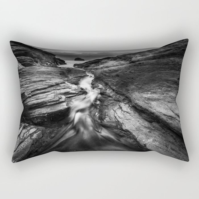 Trebarwith Strand Rectangular Pillow