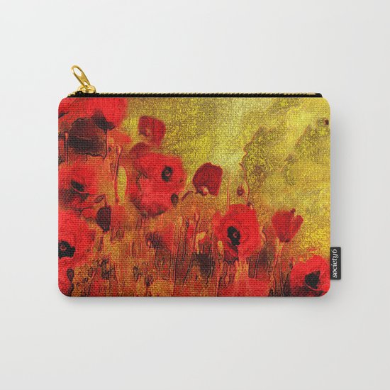 FLOWERS - Poppy reverie Carry-All Pouch