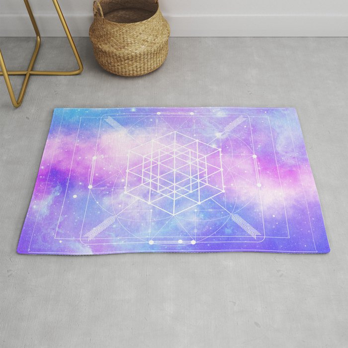 Sacred Geometry (Universal Consciousness) Rug