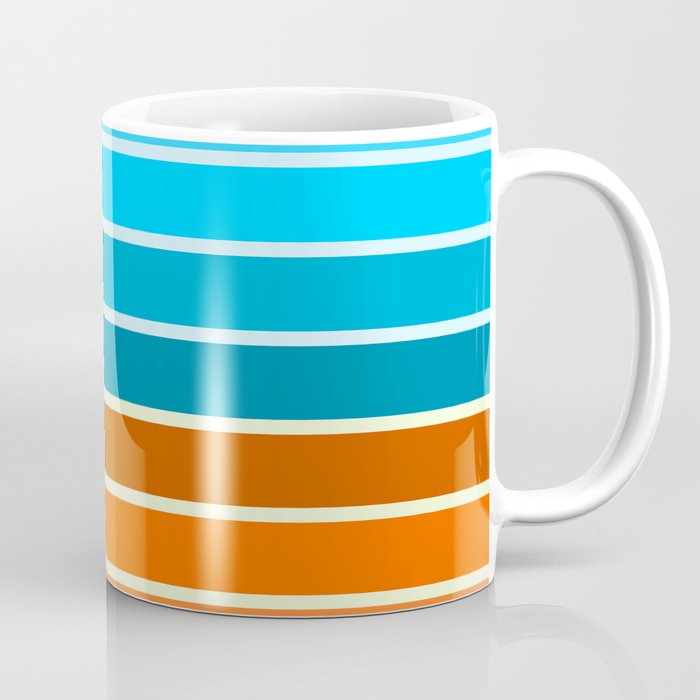 Retro lines Coffee Mug