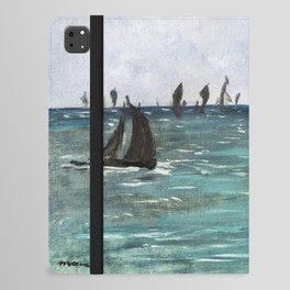 Boats at Sea  iPad Folio Case