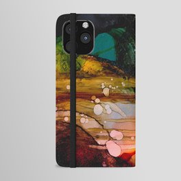 King Crimson Sunset iPhone Wallet Case