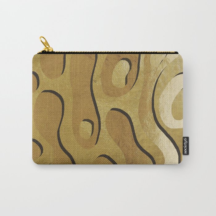 Golden Psychedelia Carry-All Pouch