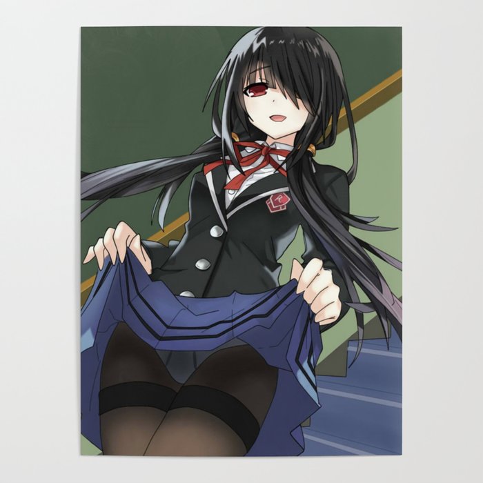 Hentai classroom girl in uniform. So naughty, Anima classic for adult collectors Poster
