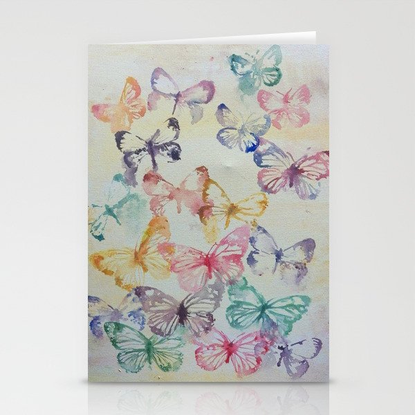 Butterflies II Stationery Cards