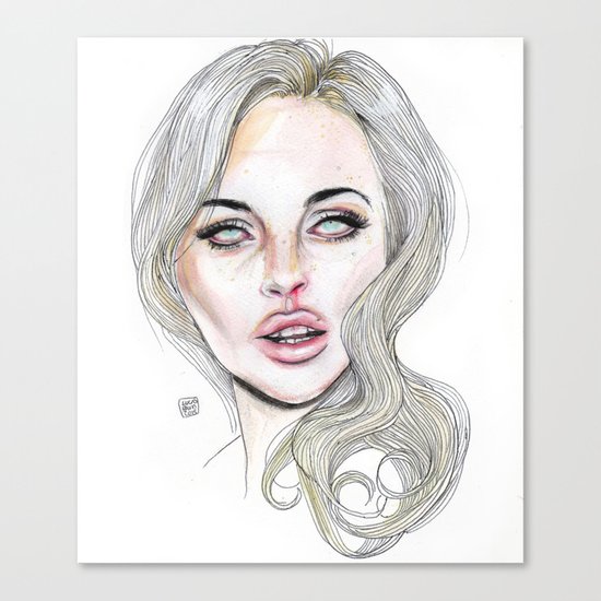 Lindsay By Lucas David 2015 Canvas Print
