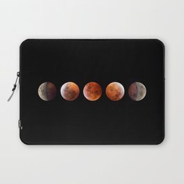 2019 Total Lunar Eclipse Sequence Laptop Sleeve
