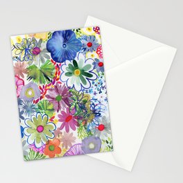 floral cascade Stationery Card